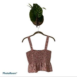 ❤️mm Pink Floral Tank Top (XS)